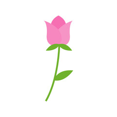Flower icon design template vector isolated illustration