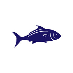 Fish icon design template vector isolated illustration