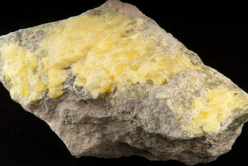 sulfur mineral sample