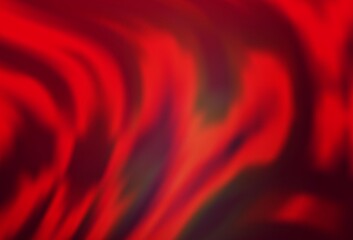 Light Red vector background with bubble shapes.