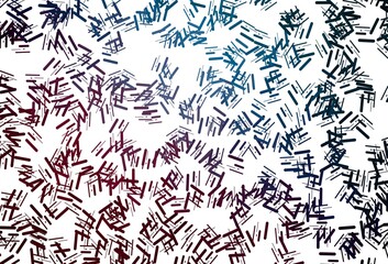 Dark multicolor, rainbow vector layout with flat lines.