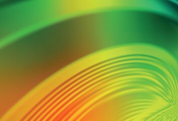 Light Green, Yellow vector colorful blur backdrop.