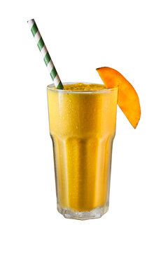 lassy smoothie cocktail with mango