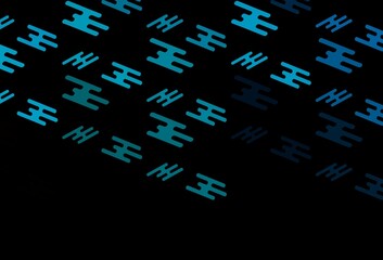 Dark BLUE vector pattern with narrow lines.