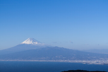 Fototapeta na wymiar 静岡県達磨山からの富士山