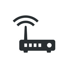 Internet router icon