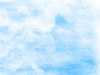 blue watercolor background with copy space for your text or images