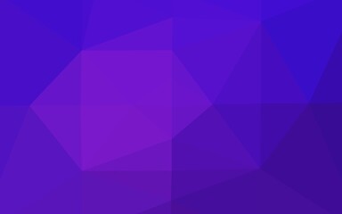 Light Pink, Blue vector shining triangular background. Modern geometrical abstract illustration with gradient. Brand new design for your business.