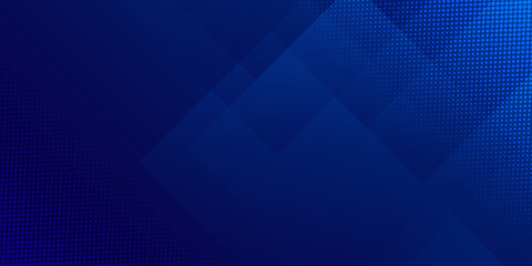 Bright navy blue dynamic abstract vector background with diagonal lines. Trendy classic color of 2021. 3d cover of business presentation banner for sale event night party. Fast moving soft shadow dots