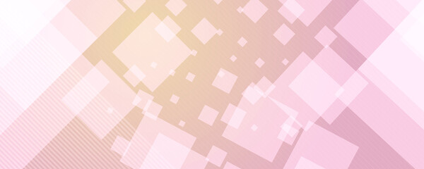 Color gradient background, square halftone pattern, vector abstract trendy geometric graphic design. Simple minimal square and dots halftone yellow and pink red color gradient pattern background