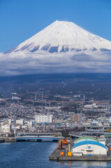 田子の浦みなと公園からの富士山