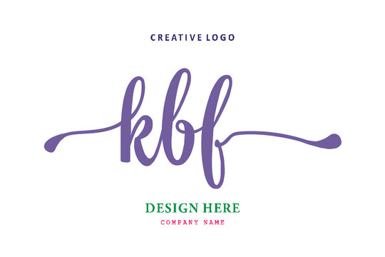 KBF lettering logo is simple, easy to understand and authoritative