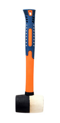 Construction mallet isolated on a white background