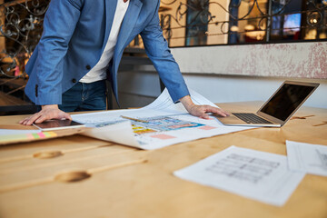 Busy employee being overloaded with work assignments