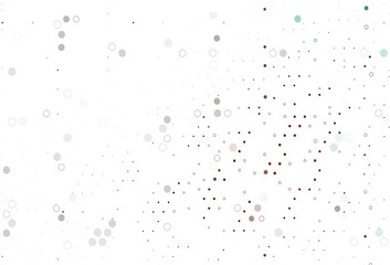 Light Red vector texture with disks.