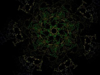 Imaginatory fractal background Image