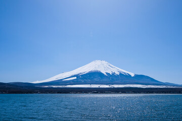 富士山と山中湖