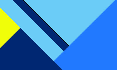Abstract background modern hipster futuristic graphic. Blue background with stripes. Vector abstract background texture design, bright poster, banner yellow and blue background Vector illustration