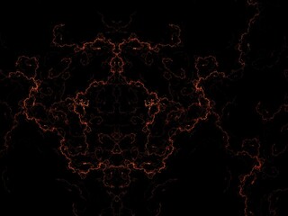 Imaginatory fractal background Image