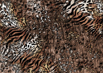 	
abstract leopard print texture design