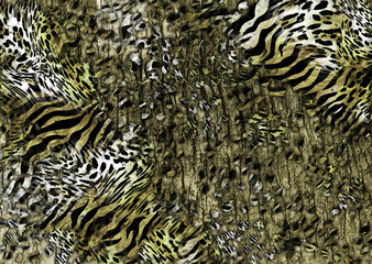 	
abstract leopard print texture design