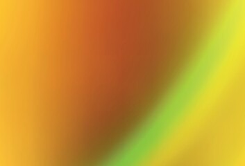 Dark Yellow vector blurred background.