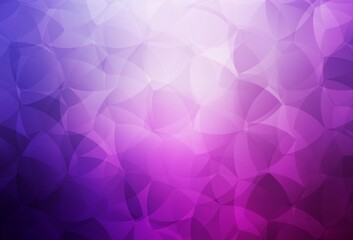 Fototapeta premium Light Purple, Pink vector polygonal pattern.
