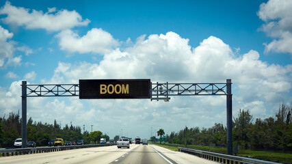 Street Sign to Boom