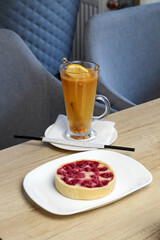 Warm winter drinks. Fruit hot drinks.