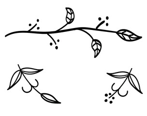 ハンドレタリング　飾り線・フレーム