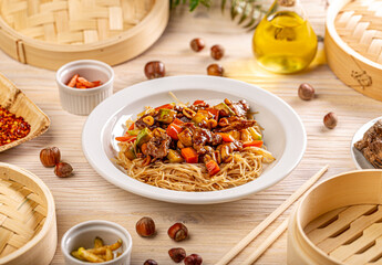 Traditional Chinese chow mein