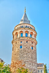 Fototapeta na wymiar Galata Tower, Istanbul