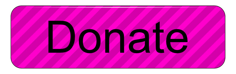 Donate Button on white background - illustration