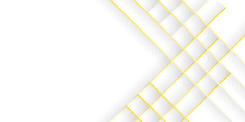 Abstract simple geometric vector seamless pattern with gold line texture on white background. Light modern simple wallpaper, bright tile backdrop, monochrome graphic element