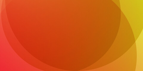 Abstract yellow and orange warm tone background with simply curve lighting element vector