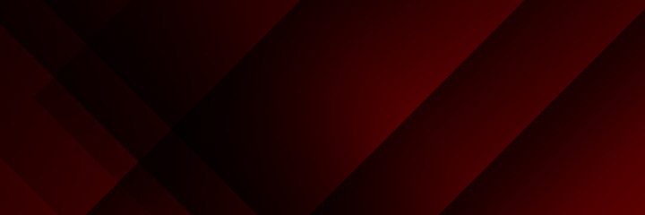 Modern trendy dark red abstract background for wide banner