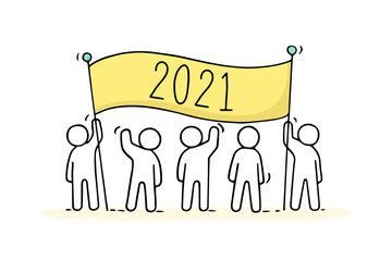 2021 Happy New Year card.