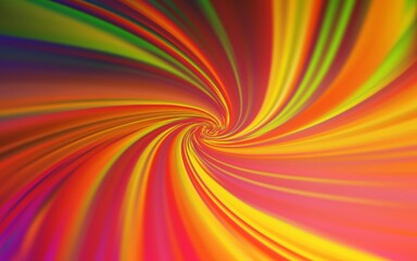 Obraz premium Light Orange vector colorful blur background.