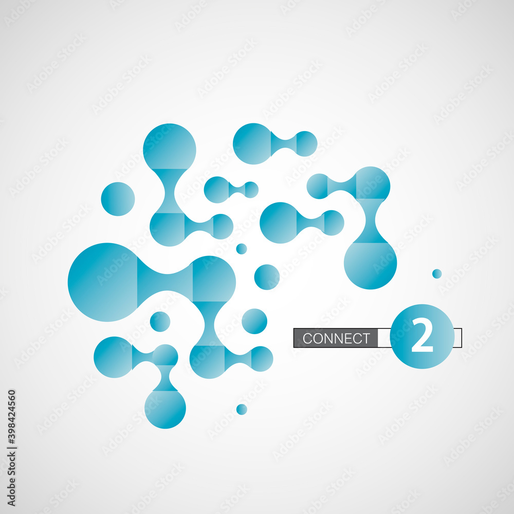 Poster flat set. digital background. modern flat design. abstract background technology graphic design. bus