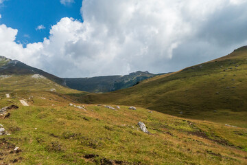 View from Bucegi mountains, Romania, Bucegi National Park