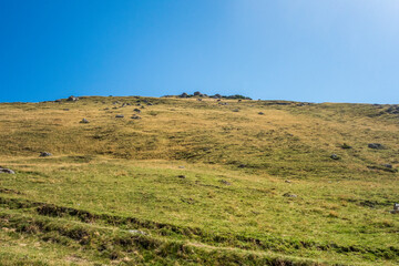 View from Bucegi mountains, Romania, Bucegi National Park