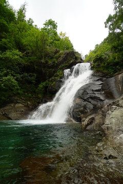 val chiusella, italia, mountain, nature, spring, waterfall
