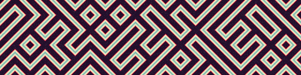 Abstract Geometric Pattern generative computational art illustration