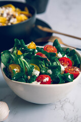 salad with vegetables