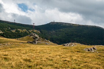 View from Bucegi mountains, Romania, Bucegi National Park