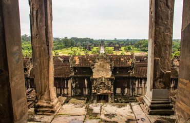 Angkor is a region near the city of Siem Reap in Cambodia, which was the center of the historic...