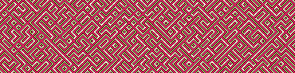 Abstract Geometric Pattern generative computational art illustration