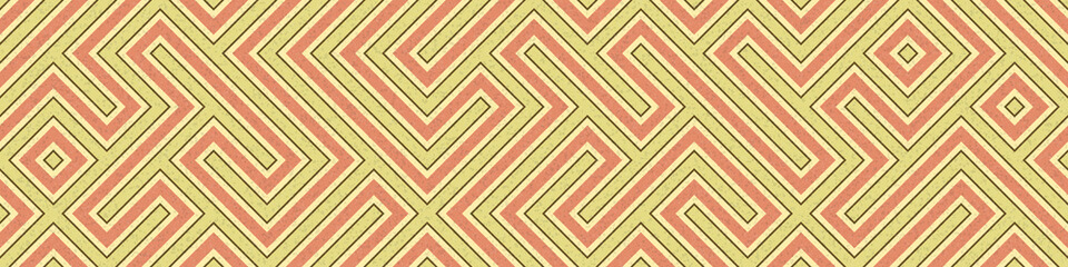 Abstract Geometric Pattern generative computational art illustration