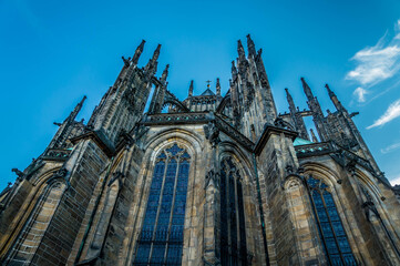 Fototapeta na wymiar St Vitus Cathedral Prague, Czech Republic