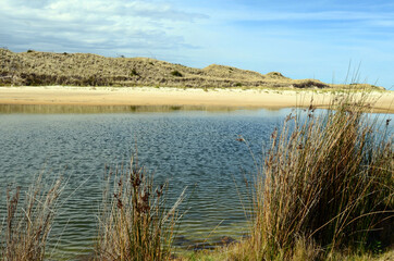 A view of Lake Conjola on the South Coast of New South Wales, Australia